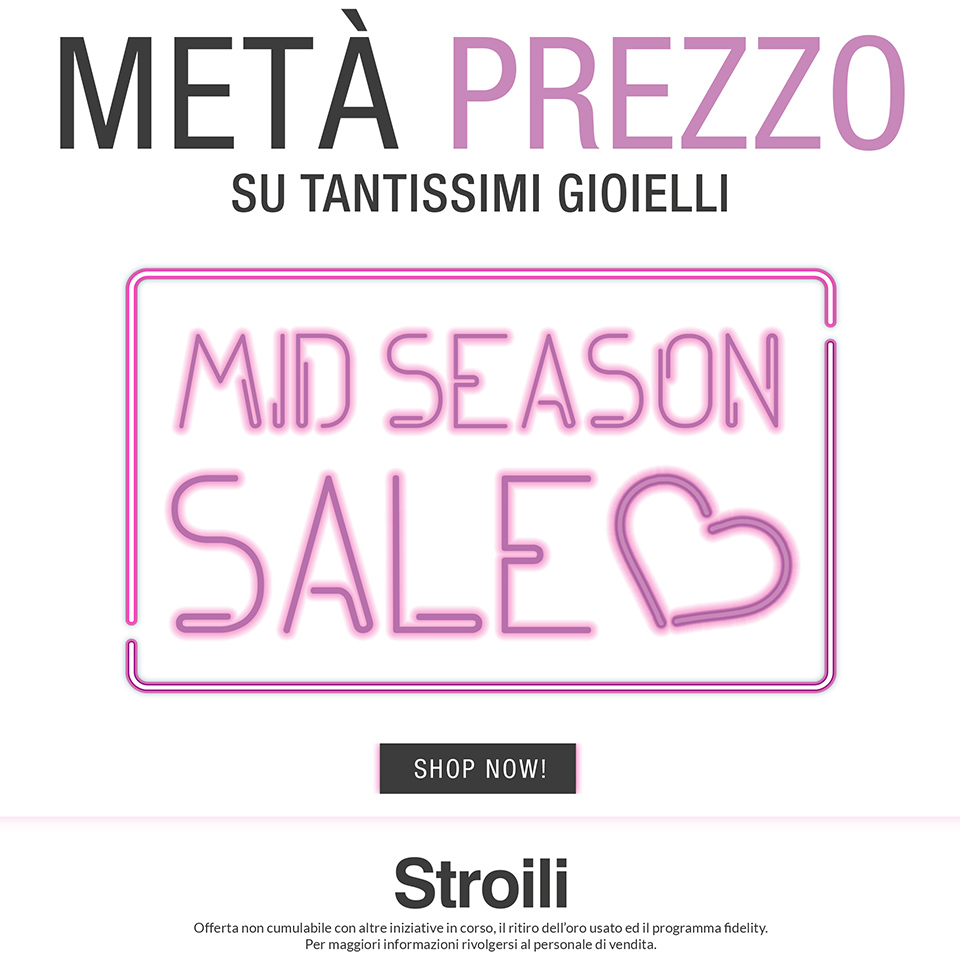 Mid season sale - Stroili oro