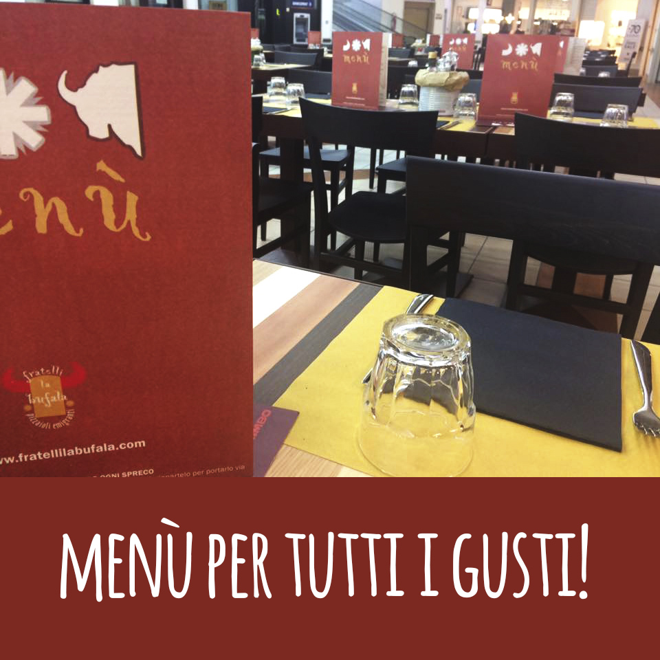 Promozione menù Fratelli la Bufala