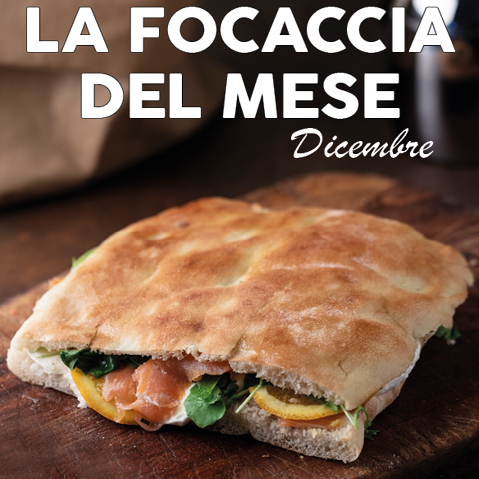Cibiamo TIME - focaccia del mese DICEMBRE2018