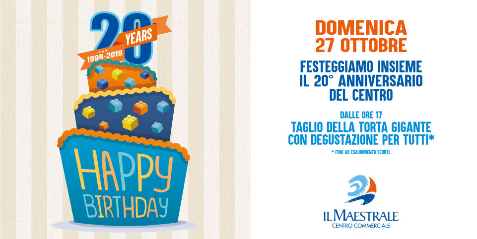 20° anniversario del centro