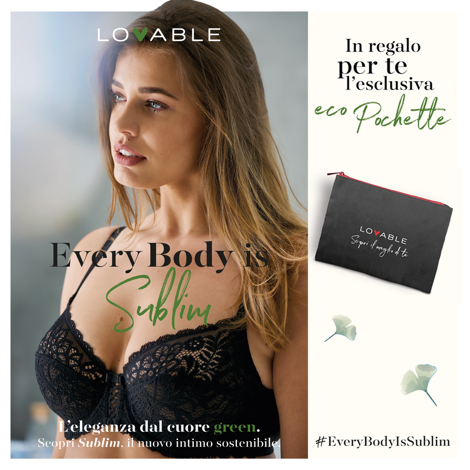 L'INTIMO SOSTENIBILE FIRMATO LOVABLE