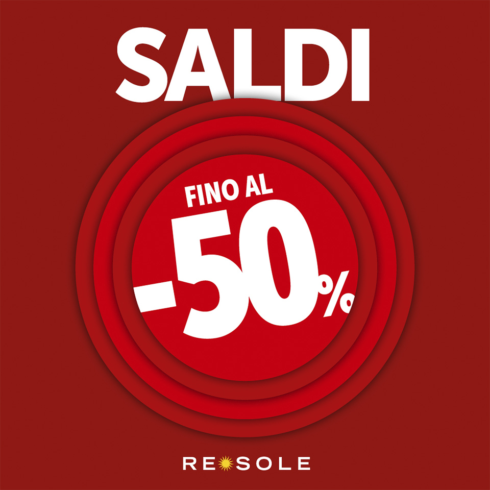 Saldi Re Sole gennaio 2020