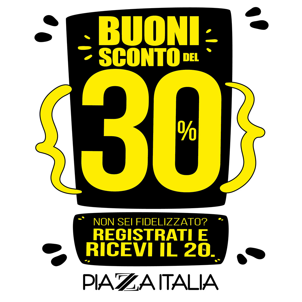 Promo Fidelity Piazza Italia 2020