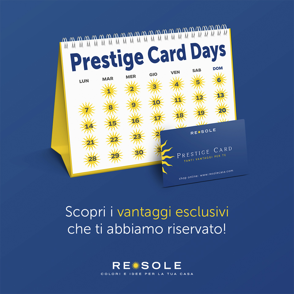 Re Sole Prestige Card Days