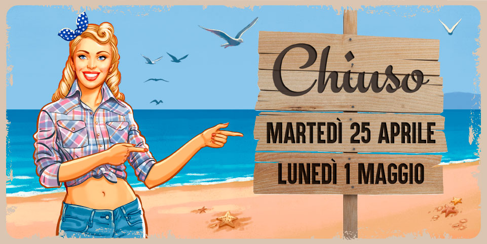 Chiusure 25 aprile 1 maggio 2023