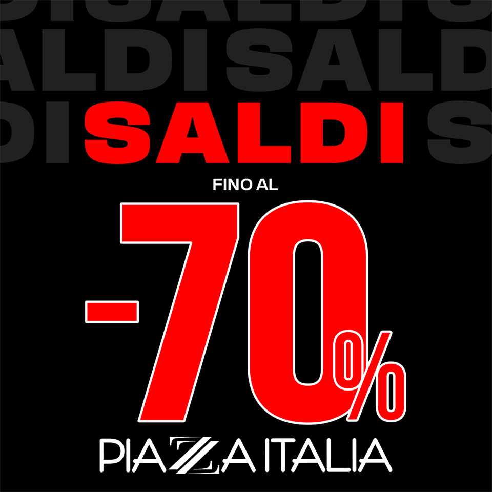Saldi Piazza Italia PE 2024